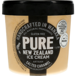 Photo of Pure NZ Gluten Free Ice Cream Salted Caramel