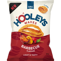 Photo of Calbee Hooleys Waves Barbecue Flavour 95g