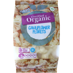 Photo of Macro Certified Organic Cauliflower Florets
