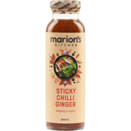 Photo of Marions Kitchen Sticky Chilli Ginger Marinade & Sauce 240ml