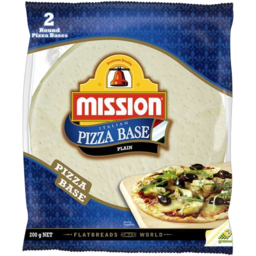 Photo of Mission Round Pizza Base Plain 2pk
