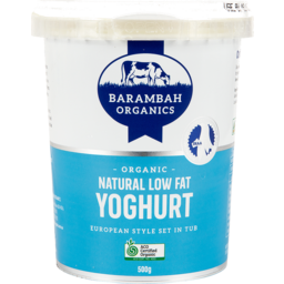 Photo of Barambah Organics Org Low Fat Natural Yoghurt