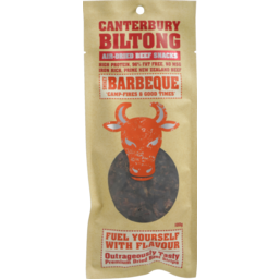 Photo of Canterbury Biltong Dried Beef Smokey Barbeque 100g