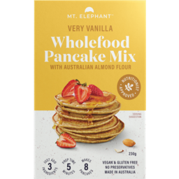 Photo of Mt Elephant Gluten Free Very Vanilla Wholefood Pancake Mix 230g