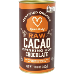 Photo of Lovin Body Raw Cacao Drinking Hot Chocolate Powder 300gm