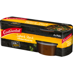 Photo of Continental Chicken Stock Pots 4pk 112g
