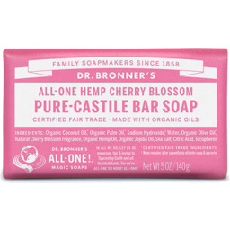 Photo of Dr Bronner's Pure-Castile Soap Bar - Cherry Blossom