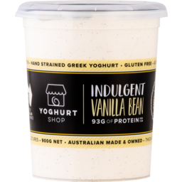 Photo of Yoghurt Shop Vanilla Bean Greek Yoghurt 900g