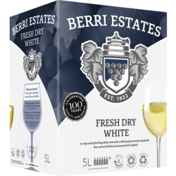 Photo of Berri Estate Fresh Dry White Cask