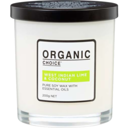 Photo of Organic Choice West Indian Lime & Coconut 200gm
