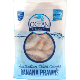 Photo of Ocean Pearl Whole Raw Banana Prawns