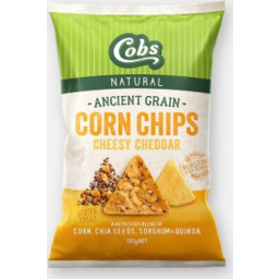 Photo of Cobs Cheesy Cheddar Corn Chips 130g
