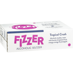 Photo of Moon Dog Fizzer Alcoholic Seltzer Tropical Crush Can