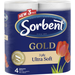 Photo of Sorbent Gold Ultra Soft 4pk