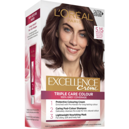 Photo of L'oréal Paris Excellence Crème Permanent Hair Colour - 5.15 Natural Frosted Brown