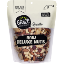 Photo of  Graze Raw Deluxe Nuts 550g