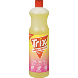 Photo of Trix Antibacterial Dishwashing Liquid Lemon 1lt