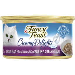 Photo of Purina Fancy Feast Creamy Delights Chicken Feast In A Creamy Sauce Cat Food 85g