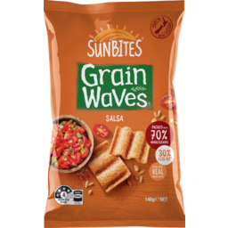 Photo of Sunbites Grainwaves Wholegrain Chip Salsa 140g