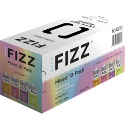 Photo of Hard Fizz Mixed 10pk Seltzer 4%