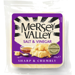 Photo of Mersey Valley Vintage Club Cheddar Cheese Salt & Vinegar