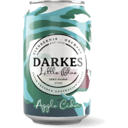 Photo of Darkes Cider Little Blue Non Alcoholic Apple Cider Can 330ml