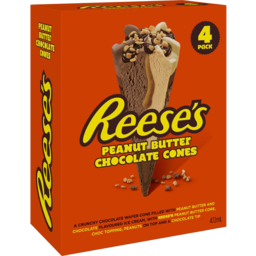 Photo of Reeses Icecream Peanut Butter & Chocolate 4pk