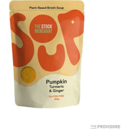Photo of The Stock Merchant Pumpkin Tumeric Ginger Soup