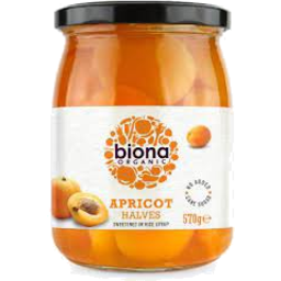 Photo of Biona Apricot Halves 570g