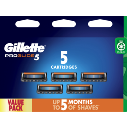 Photo of Gillette Fusion Proglide Manual Razor Blade Refills, Men's, 5 Count, Shave Care 5pk