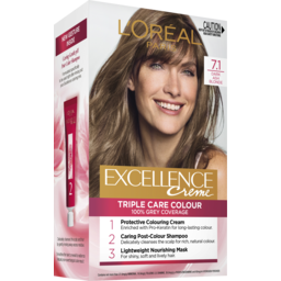 Photo of L'oréal Paris Excellence Crème Permanent Hair Colour - 7.1 Dark Ash Blonde
