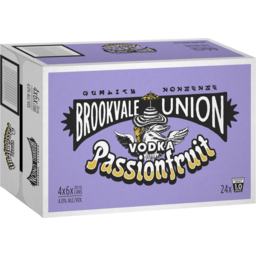 Photo of Brookvale Union Vodka Passionfruit Can