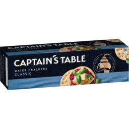 Photo of Nabisco Captains Table Classic Water Crackers 125g
