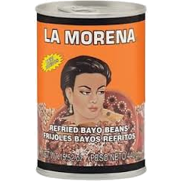 Photo of La Morena Refried Bayo Beans 440gm