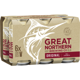 Photo of Great Northern Brewing Co. Original Lager 6.0x375ml