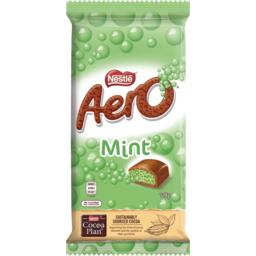 Photo of Nestle Aero Mint Chocolate Block