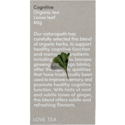 Photo of LOVE TEA Cognitive Herbal Tea Loose 60g
