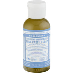 Photo of DR BRONNERS:DRB 18-In-1 Hemp Pure-Castile Soap Baby Unscented 118ml