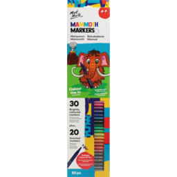 Photo of Mm Mammoth Markers Set 50 Piece