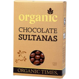 Photo of Organic Times Chocolate Sultanas (Milk)