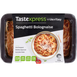 Photo of Taste Express By Lite N Easy Spaghetti Bolognese