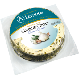 Photo of Lemnos Garlic & Chives Cream Cheese 125g