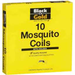 Photo of Black & Gold Mosquito Coils 10 Pack