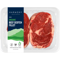 Photo of Harmony Organic Beef Scotch Fillet 360g