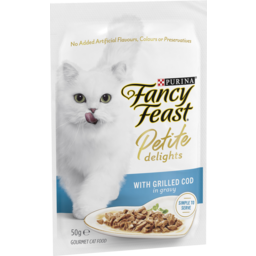 Photo of Fancy Feast Petite Delights Cod Grilled Wet Cat Food
