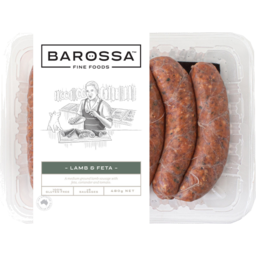 Photo of Barossa Fine Foods Lamb & Fetta Sausages