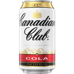 Photo of Canadian Club & Cola Can