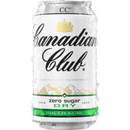 Photo of Canadian Club & Dry Zero Can