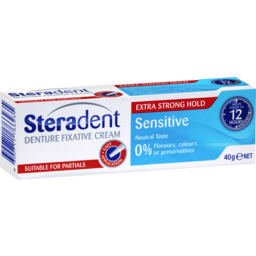 Photo of Steradent Denture Sensitive Fixative Cream