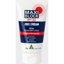 Photo of Maxiblock Zinc Cream Spf30 White 50g